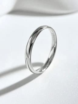 925 Sterling Silver Zircon 3mm Circular Aperture Fashionable Ring For Women Engagement Wedding Luxury High Quality Fine Jewelry