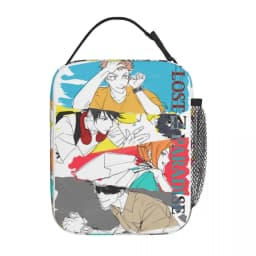Gojo Satoru Accessories Insulated Lunch Bag For School Food Container Reusable Thermal Cooler Lunch Box