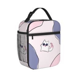 Gojo Satoru Accessories Insulated Lunch Bag For School Food Container Reusable Thermal Cooler Lunch Box