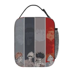Gojo Satoru Accessories Insulated Lunch Bag For School Food Container Reusable Thermal Cooler Lunch Box