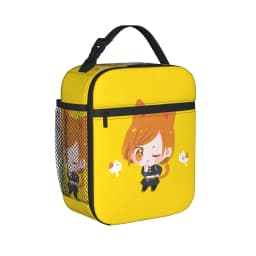 Gojo Satoru Accessories Insulated Lunch Bag For School Food Container Reusable Thermal Cooler Lunch Box