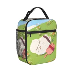 Gojo Satoru Accessories Insulated Lunch Bag For School Food Container Reusable Thermal Cooler Lunch Box