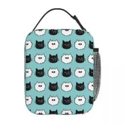 Gojo Satoru Accessories Insulated Lunch Bag For School Food Container Reusable Thermal Cooler Lunch Box