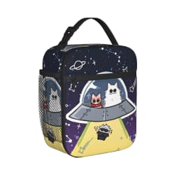 Gojo Satoru Accessories Insulated Lunch Bag For School Food Container Reusable Thermal Cooler Lunch Box