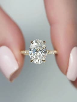 925 Sterling Silver Zirconia Gorgeous Shiny 1-5CT Oval Stone Ring For Women Engagement Wedding Luxury High Quality Fine Jewelry