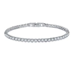 Hot Sterling 925 Silver Full AAA Zircon Bracelet Fine Jewelry 16cm-19cm 2-3mm Shiny CZ Accessories For Women Anniversary Gift