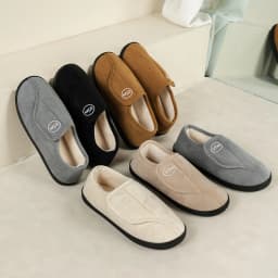 Litfun Winter Warm Cotton Slippers For Women Men Outdoor Anti-slip Faux Fur Cotton Shoes Indoor Soft Cozy Plush Flat House Shoes