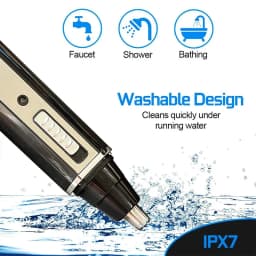 KEMEI 6630 4in1 Rechargeable Nose Trimmer Beard Trimmer Ear Eyebrow Nose Hair Trimmer For Nose Ear Hair Removal Clean Machine