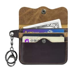 New Cow Leather Men's And Women's Card Bag Coin Purse Slim Credit Card ID Holder Wallet For Men and Women Pocket