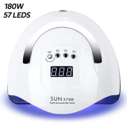 DianaBeauty UV LED Nail Lamp 180W Manicure Lamp for Curing All Nail Gel 57 LEDs Quick-drying Nail Dryer with4 Timers Nail Art