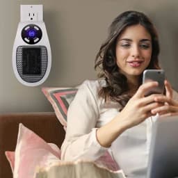 Portable Heater Electric Heater Convenient Room Heater Heating Warm Air Blower Wall Mounted Winter Warmer Machine Home Appliance