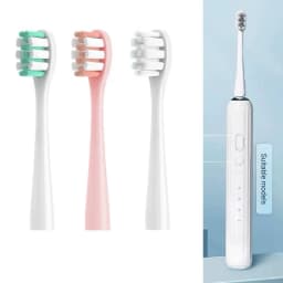 Replacement Toothbrush Head For Nandme NX7000 Sonic Electric Toothbrush Soft DuPont Bristle Tooth Brush Head,4/8/16pcs