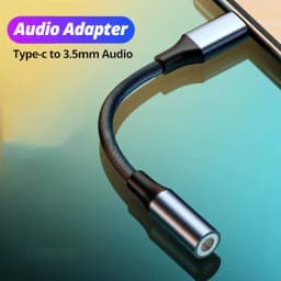 USB C 3.5 Jack Audio Cable USB C To 3 5 MM Jack Aux Adapter Phone Accessories Cabo Adaptador USB Tipo C USB C Adapter HeadPhone