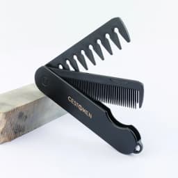 NEW Style 2 in 1 Pocket Folding Comb Barber Hair Clipper Combs Hair Styling Tools Professional Salon Wide Tooth Oil Head Comb