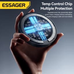 Essager 2-in-1 Magnetic Wireless Charger 15W With Holder Portable Fast Charging For iPhone 16 15 14 Pro Max iWatch Huawei Xiaomi