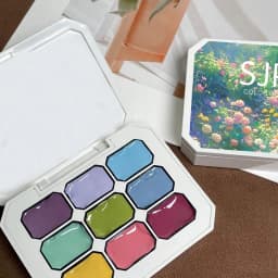 9 Color Painting Gel Nail Polish Nude Pink Painting Gel Smudge Canned High Saturation Popular Semi-Solid Nail Polish for Nail Sa