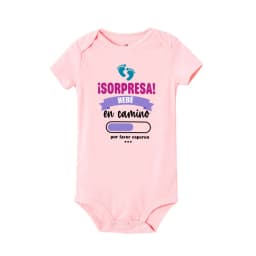 Surprise Baby on The Way Please Wait Printed Baby Jumpsuit Pregnancy Announcement Clothes Newborn Short Sleeve Bodysuit Romper