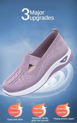 New Arrival Women Mesh Breathable Comfortable Orthopedic Shoes Non Slip Sneakers Women's Casual Shoes for Spring and Summer