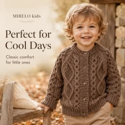 Autumn Sweater Children's Clothes Sweater Knit Cardigan for Girls Boys Long Sleeve Keep Warm Thickened Jacket Outfit Coat