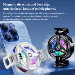 Cooling Fan Mobile Cooling Phone Fan Cooler Phone Fans for Cell Phone Cooler for Phone Cooling Fan for Phone Cell Phone Fan