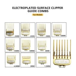 8/10pcs Hair Clipper Limit Guide Comb for Wahl and Kemei Trimmer Universal Barber Guide Comb Haircut Tool Clipper Limit Combs
