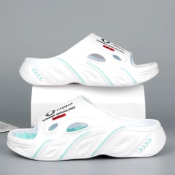 Summer Men's Massage Slippers Indoor Outdoor Sandals Beach Men Casual Shoes Comfortable Slides Flip-flop Men Women Home Slippers