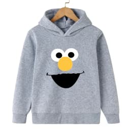 Spring and Autumn Cartoon Print Children's Hooded Hoodie Top New Casual Fashion Kid Sweatshirt Coat Boys/Girls Hooded Pullover