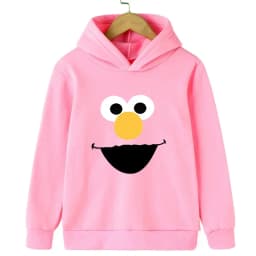 Spring and Autumn Cartoon Print Children's Hooded Hoodie Top New Casual Fashion Kid Sweatshirt Coat Boys/Girls Hooded Pullover