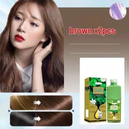 Bubble Botanical Hair Dye Can Cover White Hair At Home Lazy Hair Color Care Natural Plant Essence Permanent Hair Color Cream