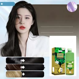 Bubble Botanical Hair Dye Can Cover White Hair At Home Lazy Hair Color Care Natural Plant Essence Permanent Hair Color Cream