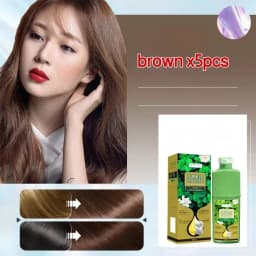 Bubble Botanical Hair Dye Can Cover White Hair At Home Lazy Hair Color Care Natural Plant Essence Permanent Hair Color Cream
