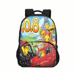 Wobbly Life Swinging Life Backpack Cartoon Octopus Monster Primary and Secondary School Children's Backpack