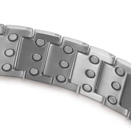 ARADOO Premium Titanium Steel Bracelets for Men with 3X Ultra Strenth Magnetic Wristband Jewelry Gifts