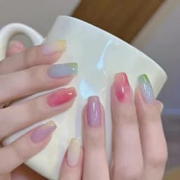 Hot Nail Art 6 Colors 6ML Summer Ice Cream Nail Dye Solution Creative Nail Pattern DIY Design Dye Solution Women Nail Decoration