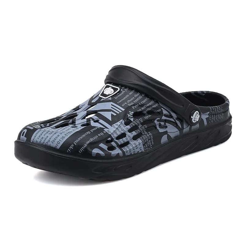 Plus Size 48 49 Men Non-slip Beach Sandals Outdoor Home Clogs Water Shoes Breathable Lightweight Men Hole Slippers Wholesale