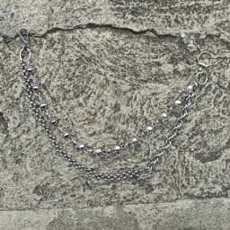 Original DIY Skull Pants Chain Stainless Steel Round Beads Combination Locomotive Chain Punk Men And Women Luxury Accessories