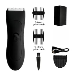 Mens Body Hair Trimmer for Men Balls Women Lady Shaver Hair Removal Bikini Trimmer Groin & Body Shaver Groomer Arm Beard Razor