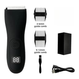 Mens Body Hair Trimmer for Men Balls Women Lady Shaver Hair Removal Bikini Trimmer Groin & Body Shaver Groomer Arm Beard Razor