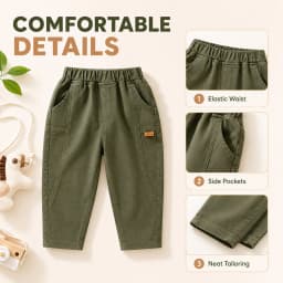 Spring Kids Pants & Capris Cotton Trousers Boys Thin Long Pants Spring Fall Casual Wear Simple Design Baby Childrens Clothing
