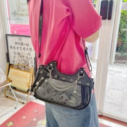 Y2k Fashion Women Shoulder Bag Cute Sweet Ita Bag Lolita Girls Transparent Pocket DIY Display Handbag Fashion Underarm Bag Purse