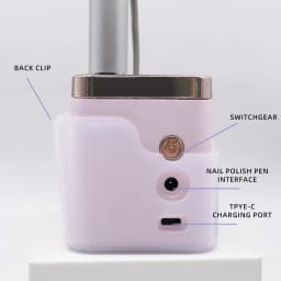 Nail Sander Pen Nail Removal Special Electric Nail Grinder To Remove Dead Skin Charging Smart Word Lamp New Flip