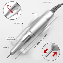 Nail Sander Pen Nail Removal Special Electric Nail Grinder To Remove Dead Skin Charging Smart Word Lamp New Flip