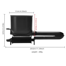 Hair Brush Hairdressing Hair Dye Comb Can Hold Hair Dye Cream Barber Tinting Highlighting Easy Use Practical Hair Styling Tools