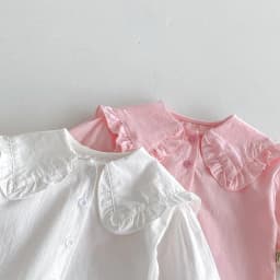 New Stylish and Fashionable Spring and Autumn Baby Shirt for Infants and Toddlers, Long-Sleeved Shirt with a Large Lapel