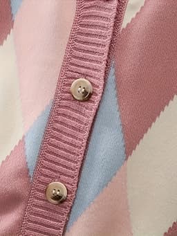 Girls' Autumn Sweater Cardigan New Korean Style Fashionable Children's Knitwear Long-Sleeve Top Jacket