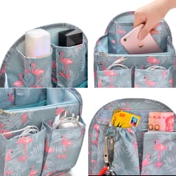 Brand Design Makeup Bag Storage Bag Divided Bag Middle Bag Backpack Inner Bag Backpack Travel Organizing Bag Storage Bag HD195