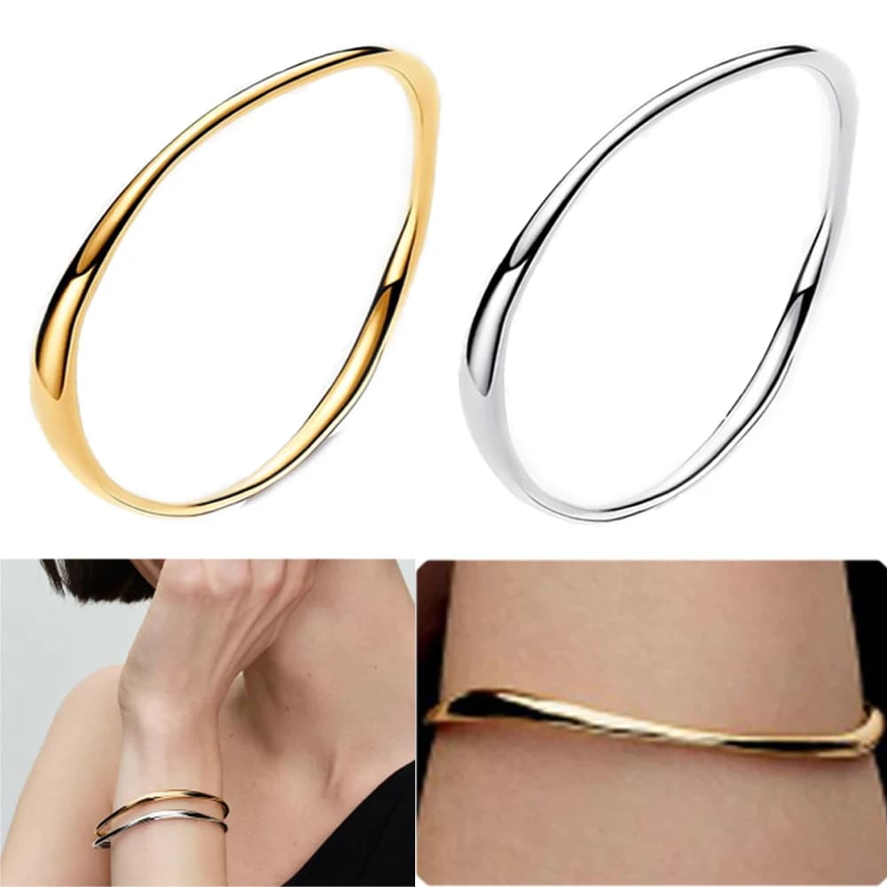 Fashionable 925 Silver Plating Organic Women's Bracelet Party&Banquet Classic Jewelry