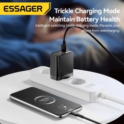 Essager 65W GaN Charger QC 4.0 PD 3.0 Type C USB Charger for iPhone 15 14 13 Pro Max Samsung Xiaomi MacBook Laptop Fast Chagers
