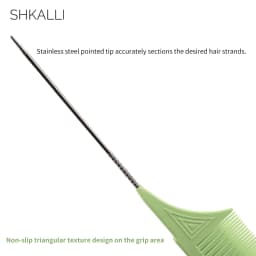 Professional Hair Dye Highlighting Comb & Set - Efficient Split-Tooth Design, Non-Slip Grip, Premium Styling Tools