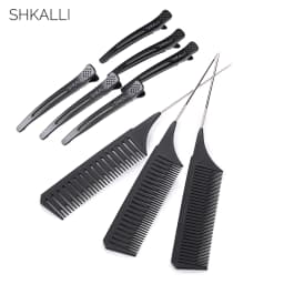Professional Hair Dye Highlighting Comb & Set - Efficient Split-Tooth Design, Non-Slip Grip, Premium Styling Tools